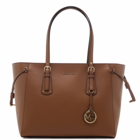 borsa shopping donna voyager in pelle cuoio