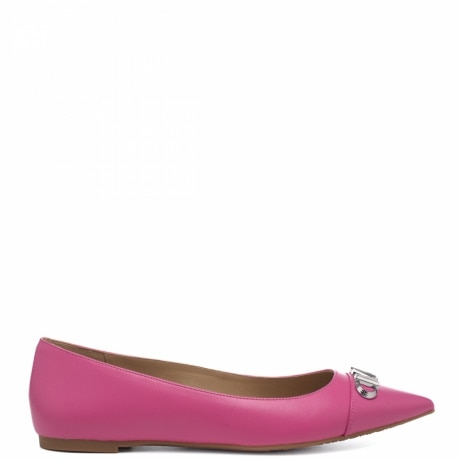 Ballerine donna Parker Flex in pelle fucsia