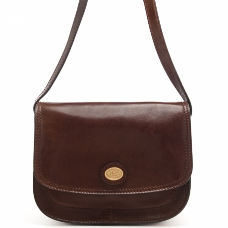 Borsa a tracolla donna Story in pelle cuoio