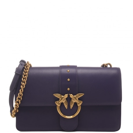 borsa a tracolla donna love bag one classic viola