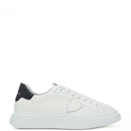 Sneakers uomo in pelle modello Temple Low bianche e nere