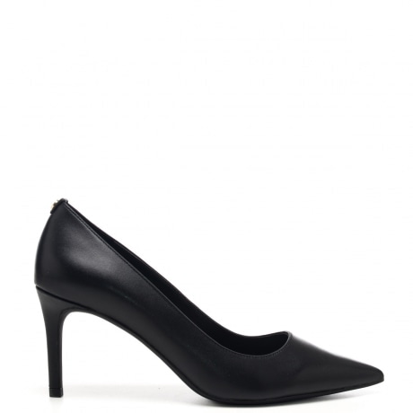 Décolleté Alina Flex con tacco a stiletto medio in pelle liscia nera