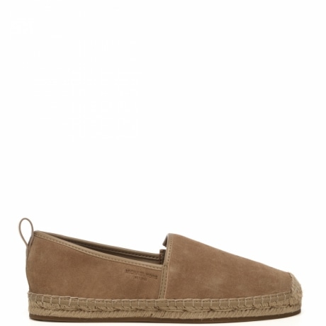 Espadrilles da uomo Owen in pelle scamosciata camel