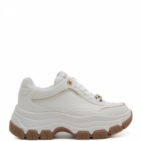 sneakers da donna berrett con logo 4g e suola ammortizzata bianca white