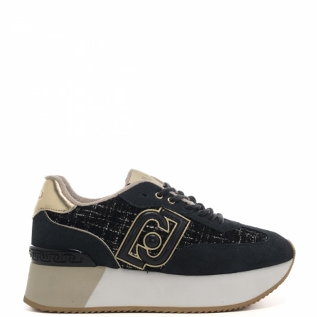 sneakers da donna dreamy 02 nero black e oro
