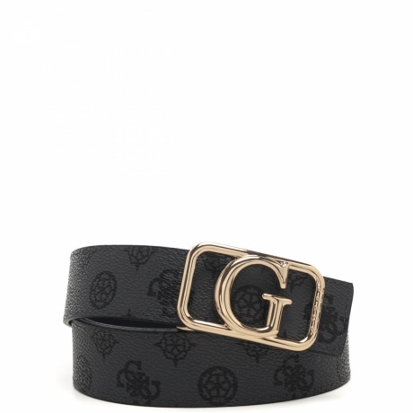 cintura da donna kuba belt con chiusura a incastro e fibbia logo coal