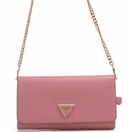 borsa portafoglio da donna noelle con tracolla removibile pink