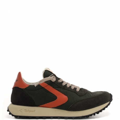sneakers da uomo start heritage ripstop green orange