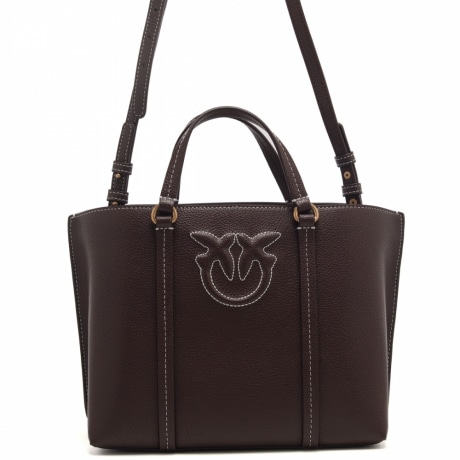 borsa a mano miranda in pelle cioccolato amaro
