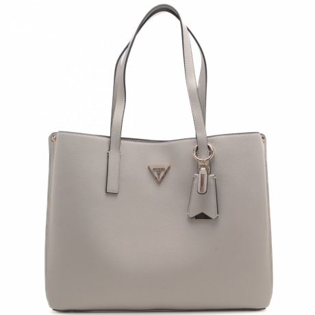 borsa a spalla donna avorio con logo