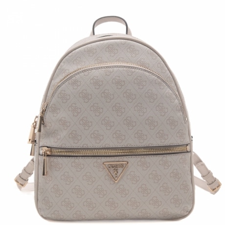  zaino da donna con logo 4g all over e doppio scomparto bianco 