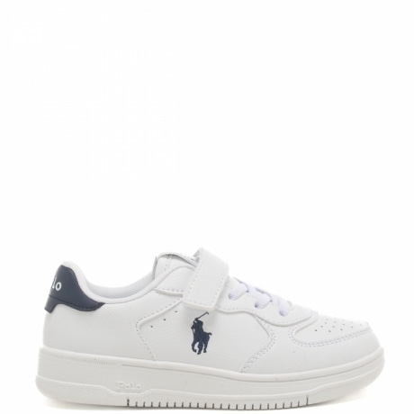 sneakers da bambino masters court ps bianche e blu