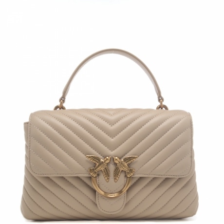 love bag lady puff classic beige