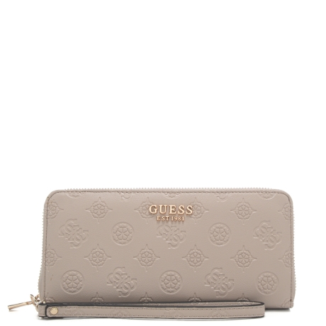 portafoglio grande da donna con logo 4g impresso all over beige 