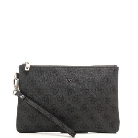 pochette da uomo con stampa pattern logo 4G nera 