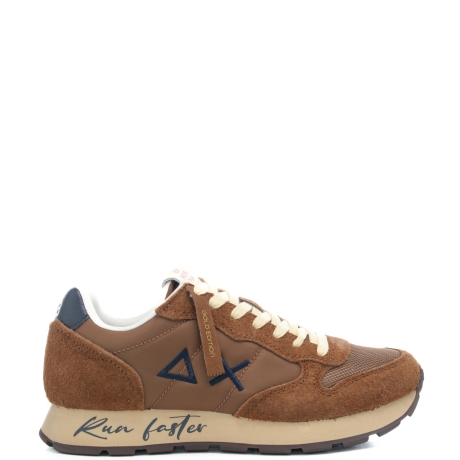 sneakers da uomo tom vintage con inserti in suede volpe 