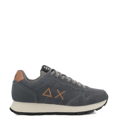 sneakers da uomo TOM SUEDE con logo ricamato grigio scuro 