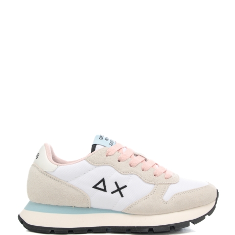 sneakers da donna ally solid con logo sulla parte esterna e sul retro bianche 
