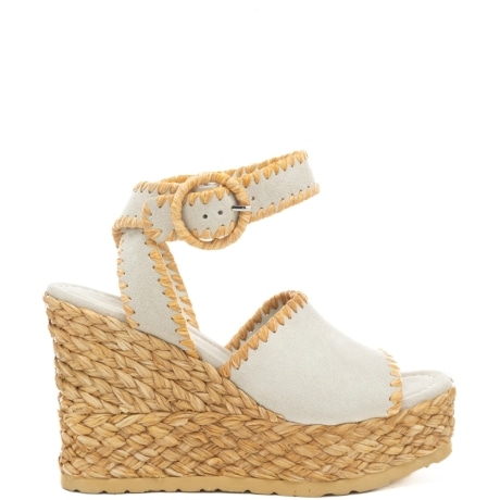 scarpe alte da donna CINDY con cuciture e ricami sui bordi bianche 