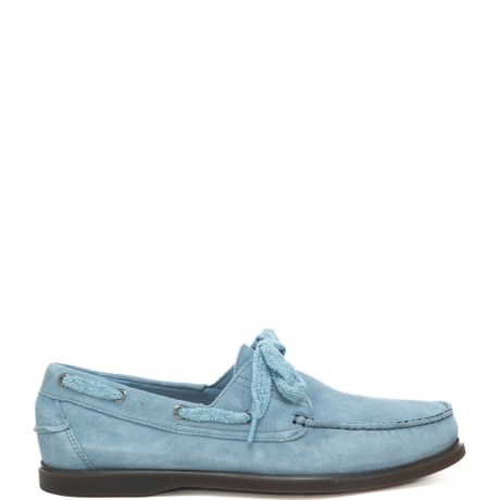 mocassini da uomo amalfi in suede blu cameo 