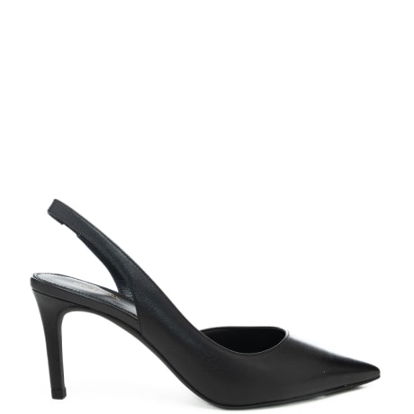 slingback alte da donna alina flex nere 