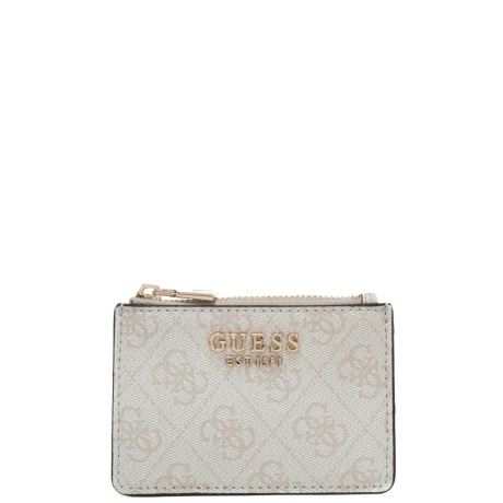 portacarte da donna con stampa logo 4g all over bone logo