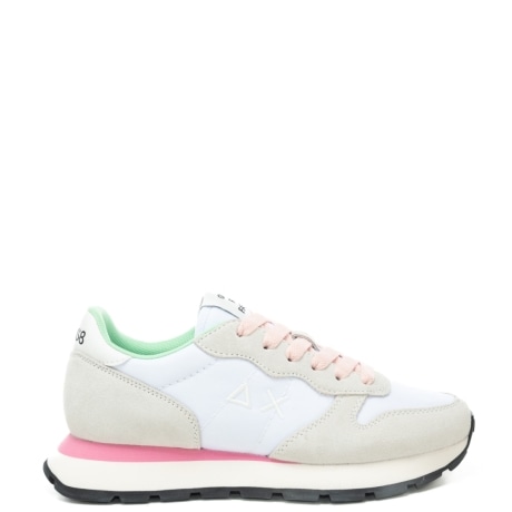 sneakers da donna ally solid con logo sulla parte esterna e sul retro bianco 