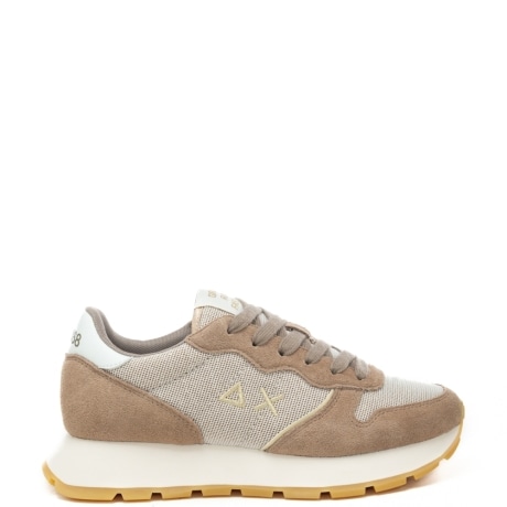 sneakers da donna ALLY GLITTER con inserti a contrasto stone 