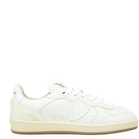 sneakers da uomo pgal low con inserti ton sur ton bianco