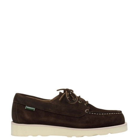 Mocassini Bassi ASKOOKFIELD in Suede Marrone Scuro