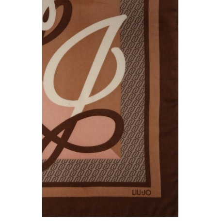 foulard da donna con logo cammello