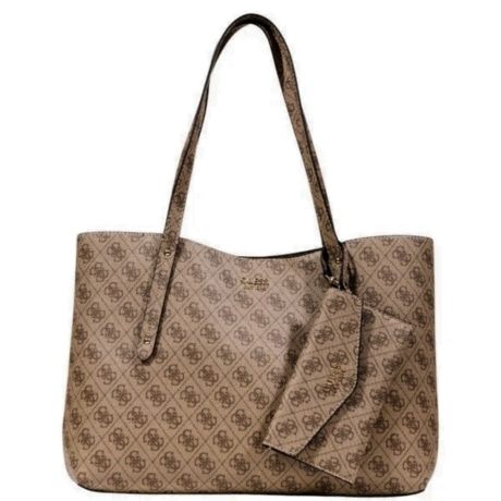 Shopper da donna Brenton logata marrone