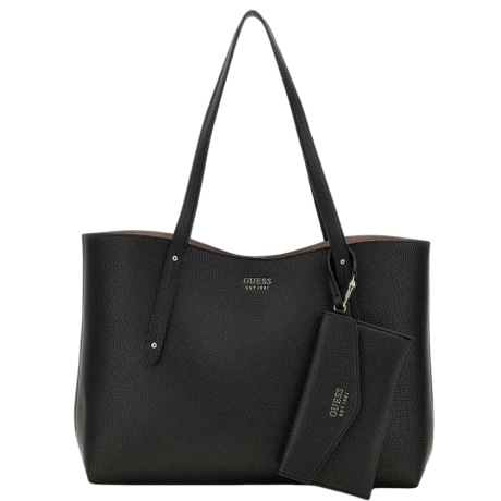 Shopper da donna Brenton in pelle nera