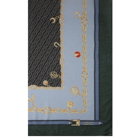 Foulard grande con stampa charms FORESTA