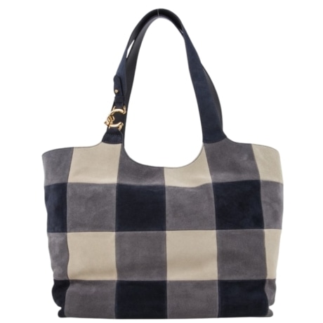 borsa a spalla C EASY VICHY blu