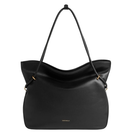 BORSA A SPALLA Lizzie medium IN PELLE NERA