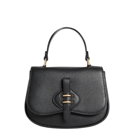 borsa a tracolla Mavery mini in pelle nera