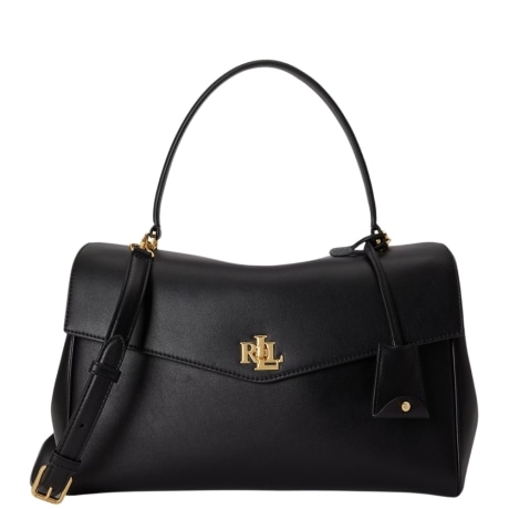 bauletto morbido farrah medio in nappa nera