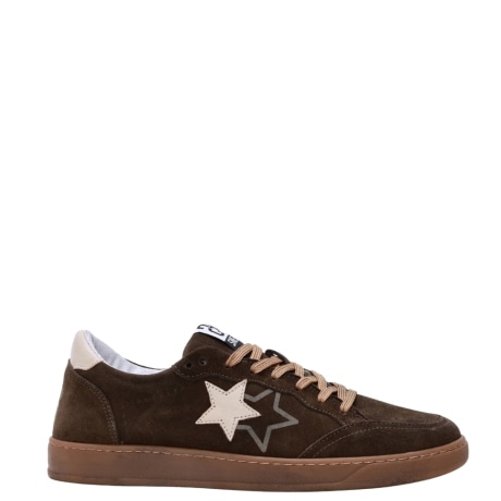 sneakers WEEK da uomo in camoscio marrone