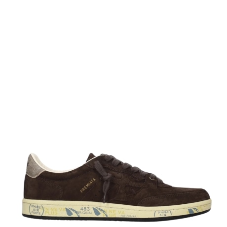 sneakers BSKTCLAY da uomo in camoscio marrone