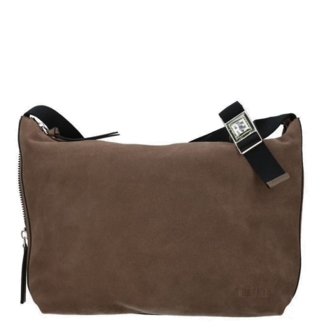Borsa Hobo Sawai in camoscio WENGE