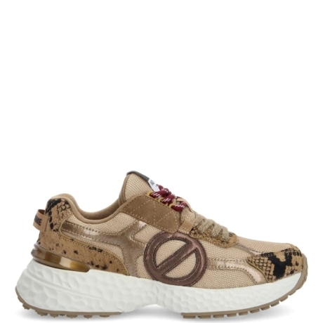 sneakers carter 2.0 runner w snake kiss sabbia