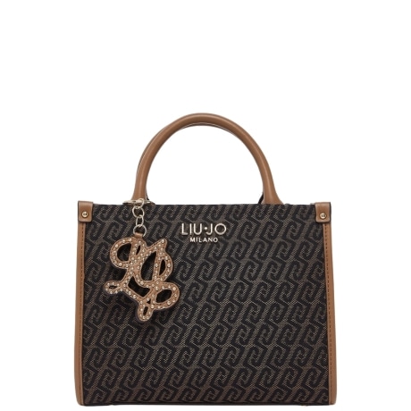 Borsa piccola jacquard TESTA DI MORO