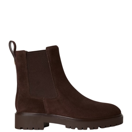 Stivaletti Allyson in camoscio MARRONE