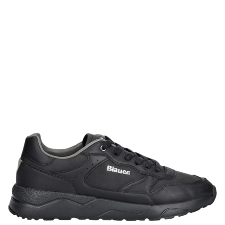 sneakers da uomo OZARK  IN PELLE NERA