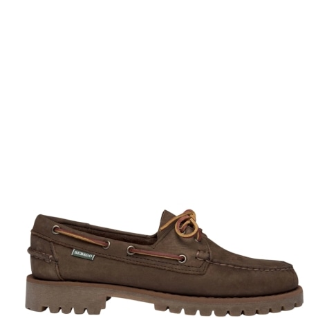 Mocassini da uomo RANGER MUDDY marrone scuro con tomaia in nabuk
