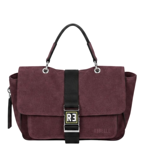 Borsa a mano ASHLEY SATCHEL S IN CAMOSCIO VIVID