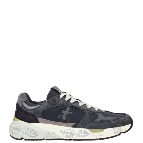 SNEAKERS DA UOMO MASE 8428 IN PELLE BLU