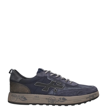 SNEAKERS DA UOMO NOUS 8460 IN PELLE BLU