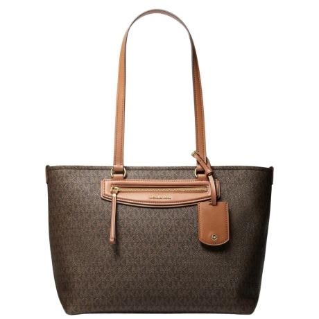 Borsa tote Jet Set Travel media con logo BROWN ACORN